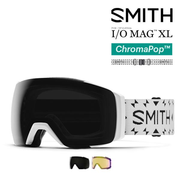 [日本正規品]スノーボード ゴーグル スミス 2024 SMITH I/O MAG XL Trilo...