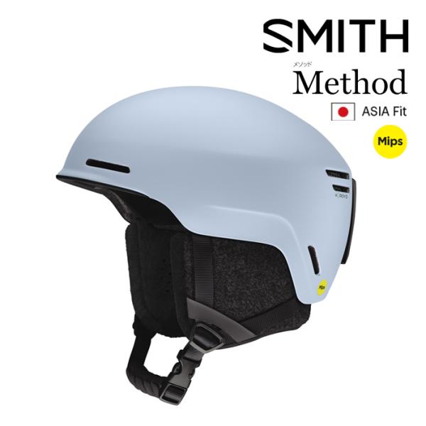 [日本正規品]スノーボード ヘルメット スミス メソッド アジアフィット ミップス 2024 SMI...