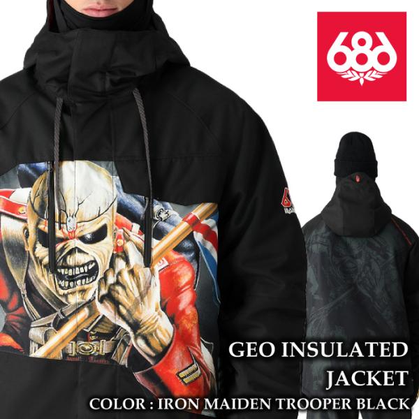 スノーボード ウェア ジャケット シックスエイトシックス 686 GEO INSULATED JAC...