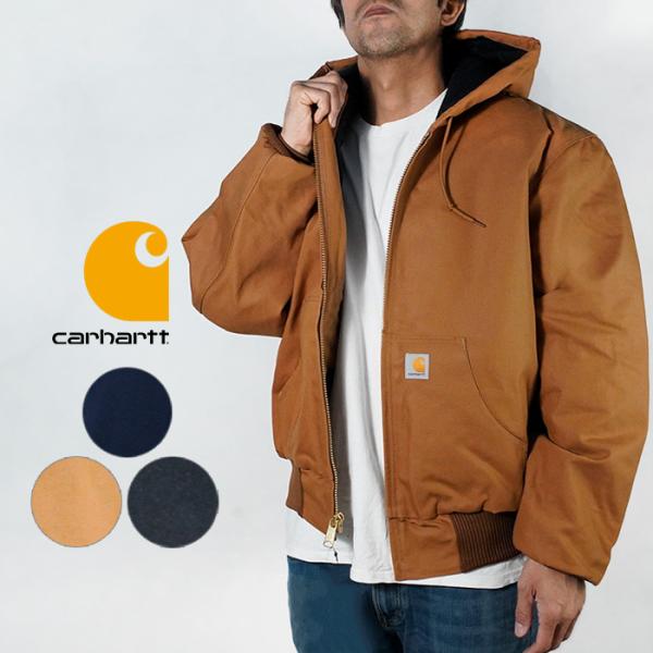 カーハート アクティブジャケット CARHARTT LOOSE FIT FIRM DUCK INSU...