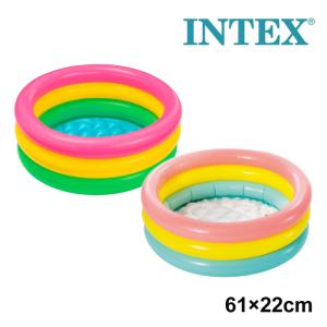 インテックス INTEX サンセットグローベビープール 61cm U-57107 ビニールプール 家庭用プール