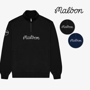 Malbon Golf（マルボンゴルフ） ハーフジップ スウェット トレーナー