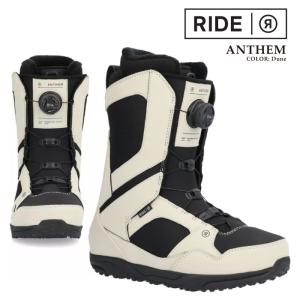 スノーボードブーツ　RIDE ANTHEM 22-23＋スポーツ用インソール RIDE（ライド） アンセム ホワイト ANTHEM WHITE R230301402 23-24年