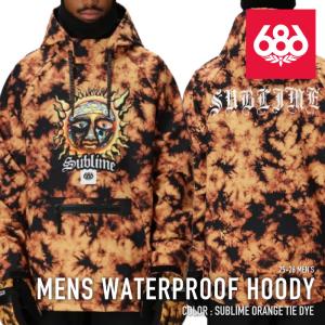 686/シックスエイトシックス メンズ 撥水 パーカー WATERPROOF HOODY
