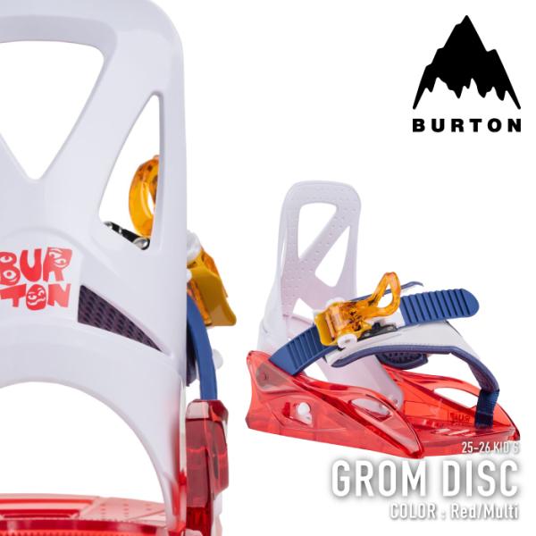 日本正規品 スノーボード ビンディング バートン BURTON KIDS' GROM DISC Re...