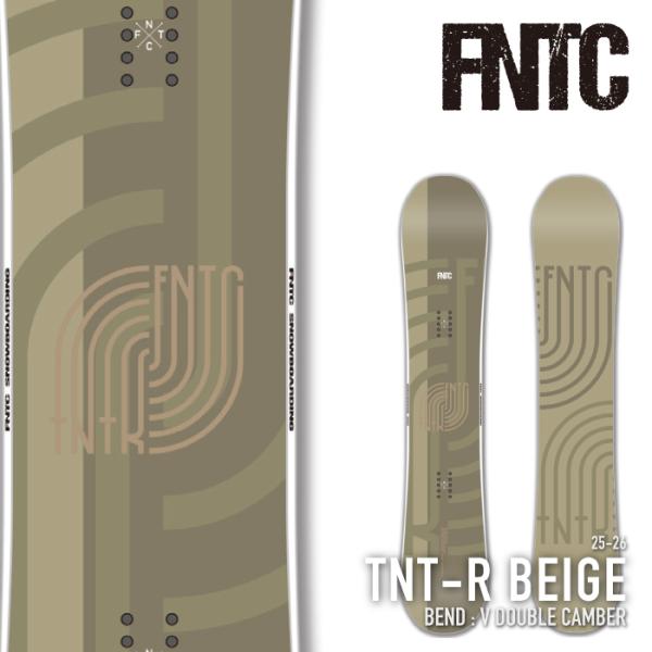 日本正規品 スノーボード 板 エフエヌティシー FNTC TNT R Beige ティーエヌティー ...