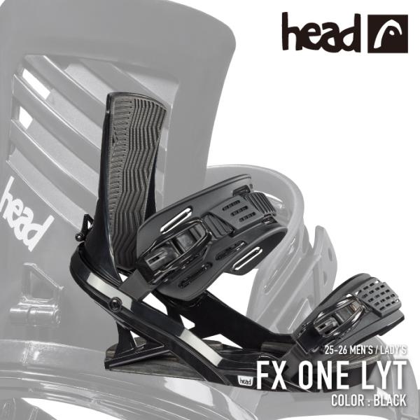 日本正規品 スノーボード ビンディング ヘッド HEAD FX ONE LYT Black エフエッ...
