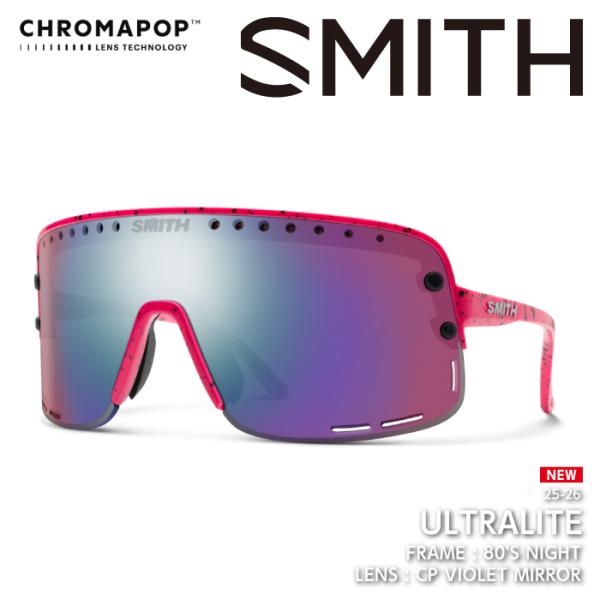 日本正規品 スノーボード スキー サングラス スミス SMITH ULTRALITE 80s Nig...