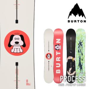 [日本正規品] スノーボード 板 バートン BURTON PROCESS CAMBER Good Dog / Bad Dog プロセス メンズ 26-27