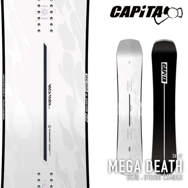 日本正規品 スノーボード 板 キャピタ CAPITA MEGA DEATH メガ デス メンズ 26...
