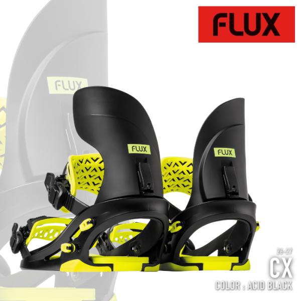 [日本正規品] スノーボード ビンディング フラックス FLUX CX Acid Black シーエ...