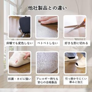 冷蔵庫マット 透明 Lサイズ 70×75cm ...の詳細画像1