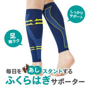 毎日をあしスタント ふくらはぎサポーター 左右2...の商品画像