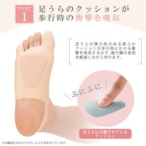 浮き指 サポーター 偏平足 外反母趾 浮指 グ...の詳細画像5