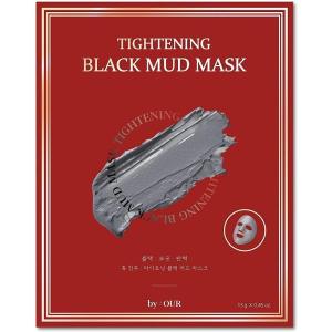 泥マスク BTS by:OUR  in the soop 泥マスク13g タイトニング ブラック マッドマスク マスクパック フェイスパック 韓国コスメ 防弾少年団 バンタン BANGTAN