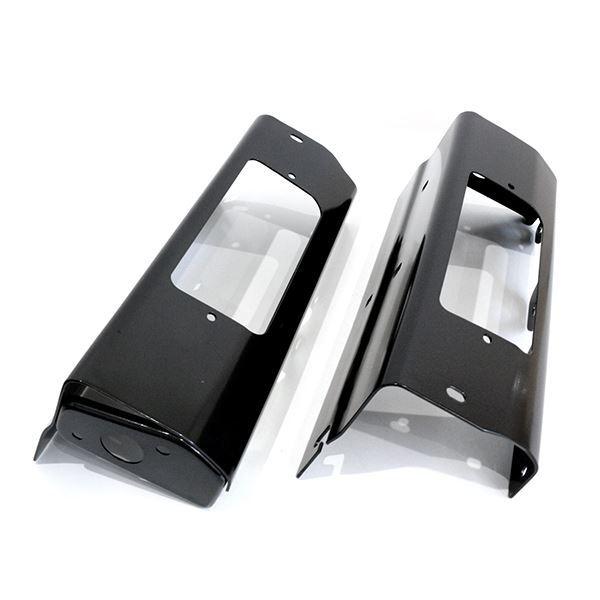 70系 ランドクルーザー ランクル 純正 リアバンパー 左右セット 穴あき リヤ 外装 エアロ トヨ...