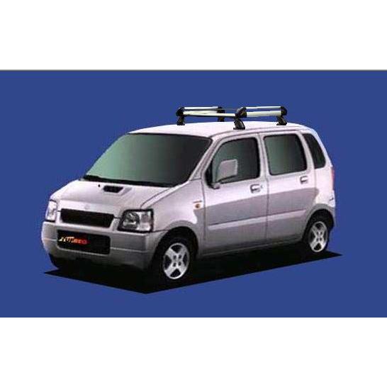 ★TUFREQ ルーフキャリア ワゴンＲ MC11S/MC21S ルーフレール無車用/H+シリーズ ...