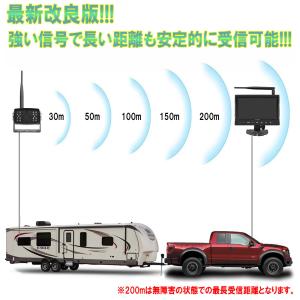 7インチ オンダッシュ型ワイヤレスバックカメラの詳細画像2