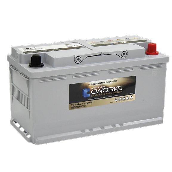 ☆CWORKS輸入車AGMバッテリー☆ジャガー X351 XJ 3.0 V6 スーパーチャージャー ...