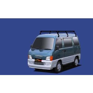 TUFREQ ルーフキャリア サンバーバン TV1/TV2用/Pシリーズ  長さ：ロング PH238B