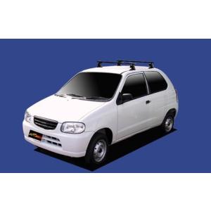 INNO カーメイト ダイハツ L175S/L185S ムーヴ用 ルーフキャリア取付3