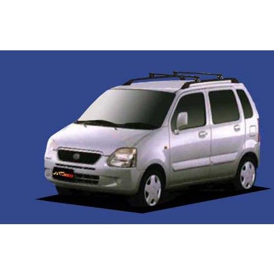 ☆TUFREQシステムキャリア ワゴンＲプラス MA63S ルーフレール付車用 ベースキット1台分