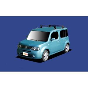 Z12 キューブ INNO ルーフキャリア 2本セット 送料無料！INNO キャリアセット スクエアベース ニッサン Z12系