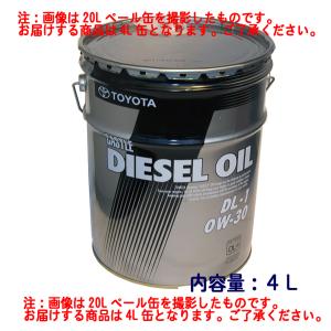 ☆トヨタ純正 ディーゼルエンジンオイル DL-1 0W-30 20L送料無料 : NET