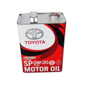 トヨタ（TOYOTA） エンジンオイル SP 0W-20 GF-6A 1L 缶 新08880-14306