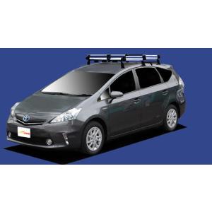 TERZO テルッツオ トヨタ プリウスα（ZVW4#系）用 ルーフキャリア取付３点セット TERZO テルッツオ トヨタ プリウスα（ZVW4#系）用 ルーフキャリア取付