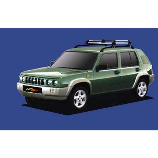 ■TUFREQ ルーフキャリア ラシーン B14用/H+シリーズ  長さ：ショート HR42+