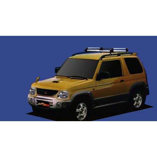 ★TUFREQ ルーフキャリア パジェロミニ H53A/H58A用/H+シリーズ  長さ：ショート ...