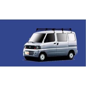 □TUFREQ ルーフキャリア ミニキャブ U61V/U62V ハイルーフ用/P+