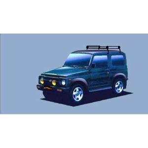 ジムニールーフキャリアSJ30〜JA22 精興工業 ジムニー SJ30 JA JB スズキ 標準ルーフ ルーフキャリア