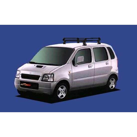 ★TUFREQ ルーフキャリア ワゴンＲ MC11S/MC21S ルーフレール無車用/P+シリーズ ...