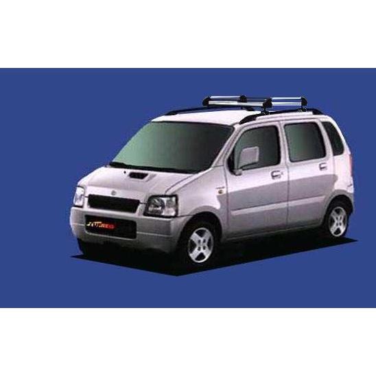 ★TUFREQ ルーフキャリア ワゴンＲ MC11S/MC21S ルーフレール付車用/H+シリーズ ...