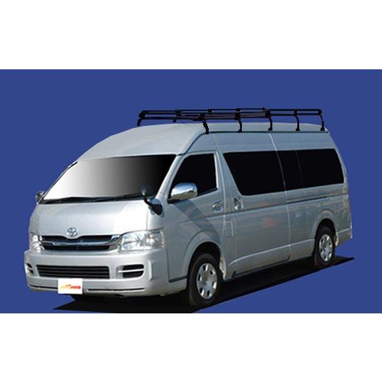 ■TUFREQ ルーフキャリア ハイエースコミューター TRH200系 ワイド用/P+シリーズ  長...