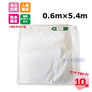 ���h���V�[�g 0.6���~5.4m 450P 10���Z�b�g ����0.24mm �{�� ���h���F�菤�i KUS ���� ��ς݃J�o�[ �h����� 141261150