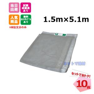 �h�����b�V���V�[�g 300P 1.5m�~5.1m 10�� �Z�b�g �l�b�g�V�[�g ���� �H�� ���z ���� 2�� �h���F�� KUS �O���[