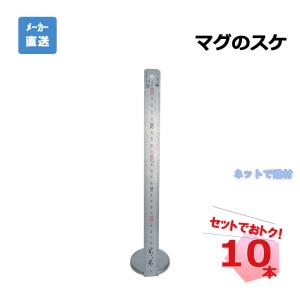 マグのスケ AR-4111 2本 アラオ 台座 63 φ 定規 30 cm マグネット付きスケール