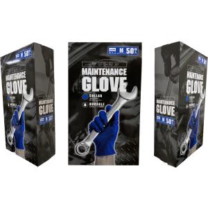 超厚っ! ニトリルワークグローブ メンテナンスローブ