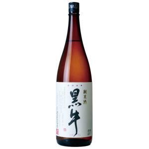 【名手酒造店】黒牛 純米酒 1800ml