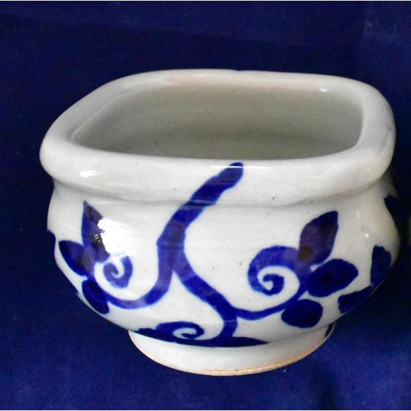 朝比奈克文　「納豆鉢　青わらび」　信州　陶芸　五山焼　真作保証　 味わいと温もりの逸品