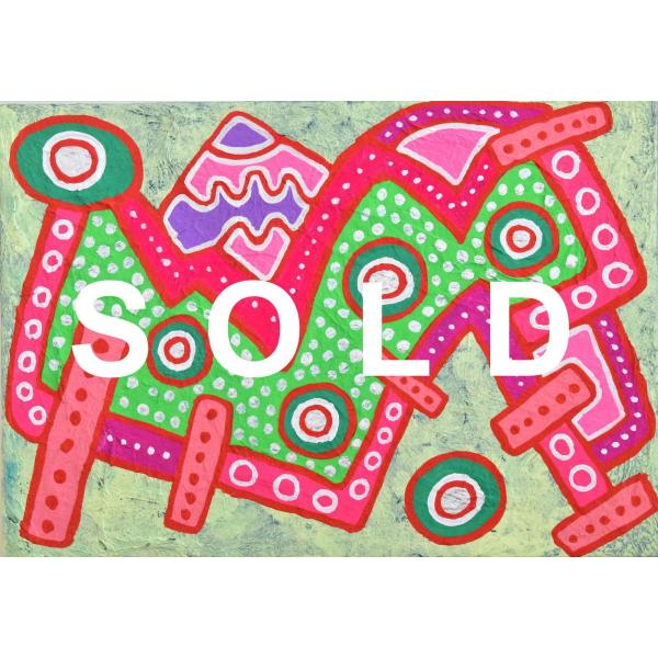 カミジョウミカ「ガガっとまとまれ」SOMPOパラリンアートカップ2017グランプリ