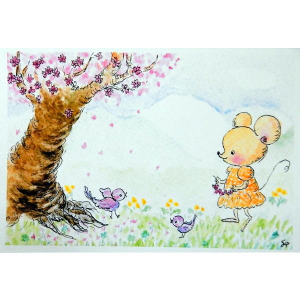 とよだ くみ 「ポストカードセットＣ」　やさしく透明感のある彩色　今なら1枚増量サービス中！