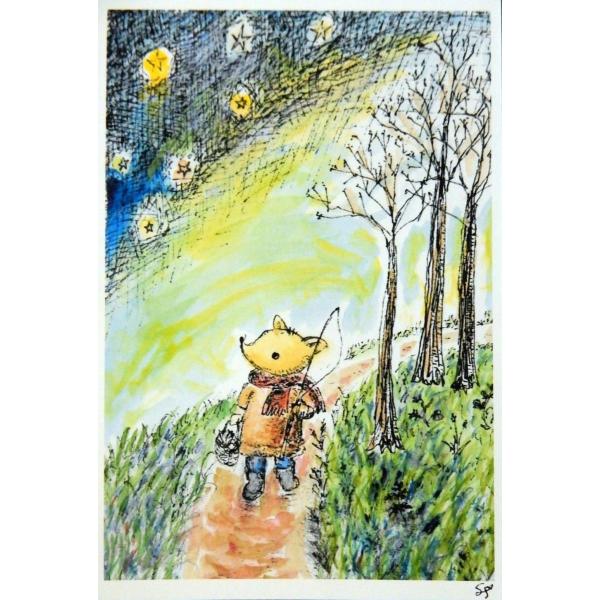 とよだ くみ 「ポストカードセットＥ」　やさしく透明感のある彩色　今なら1枚増量サービス中！