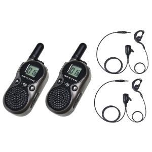 NT-202M 特定小電力トランシーバー 2個組セット 耳掛けイヤホンマイク付き 超小型 NEXTEC FRC
