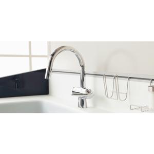 M-75-FY2】 メイスイ ビルトイン浄水器切替式混合水栓（カートリッジ付