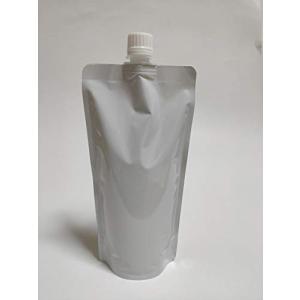 スパウトパウチ 500ml 4層構成 アルミ 表面白印刷 遮光