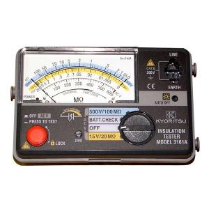 共立電気計器 MODEL3161A 『3161A』 絶縁抵抗計 15V/500V : てかりま